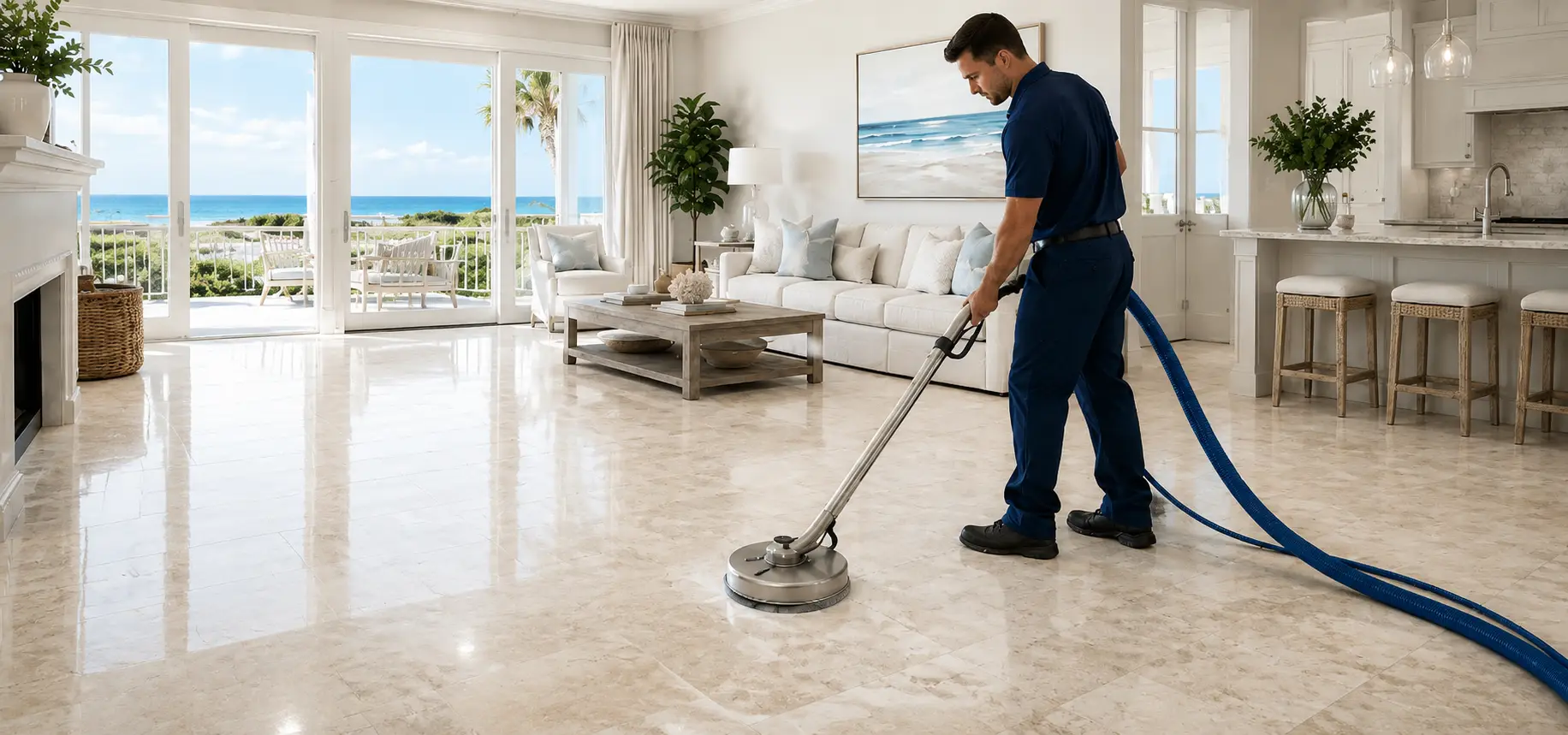 Natural Stone Tile Cleaning